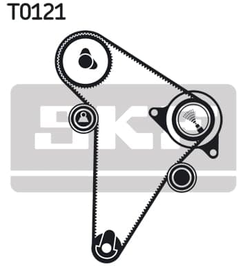 Kit cinghie dentate — SKF VKMA 03300