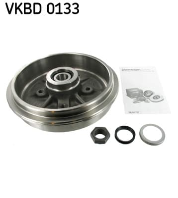 Tamburo freno — SKF VKBD 0133