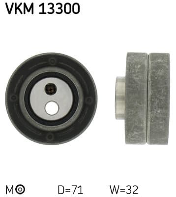 Rullo tenditore, Cinghia dentata — SKF VKM 13300