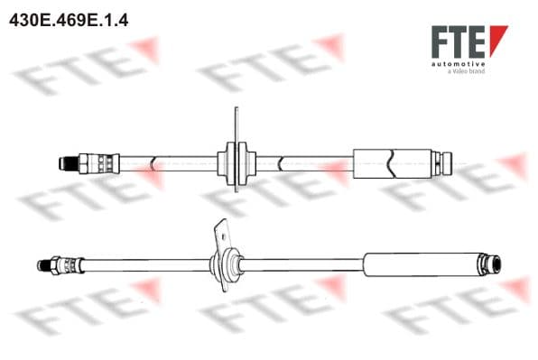 Tubo flessibile freno — FTE 9240619
