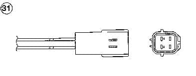 Sonda lambda — NTK 92366