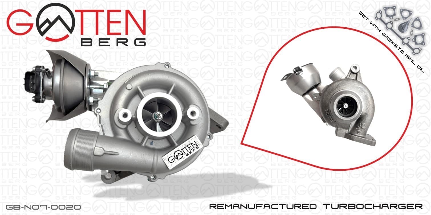 Turbocompressore, Sovralimentazione — OES PARTS GB-N07-0020