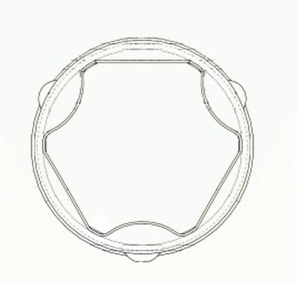 Soffietto semiasse — LÖBRO 305019