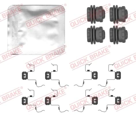 Kit accessori pastiglie freno — QUICK BRAKE 109-0156
