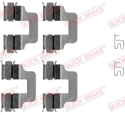 Kit accessori pastiglie freno — QUICK BRAKE 109-1245