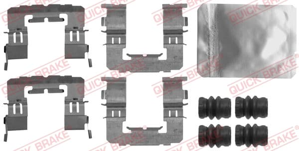 Kit accessori pastiglie freno — QUICK BRAKE 109-1891