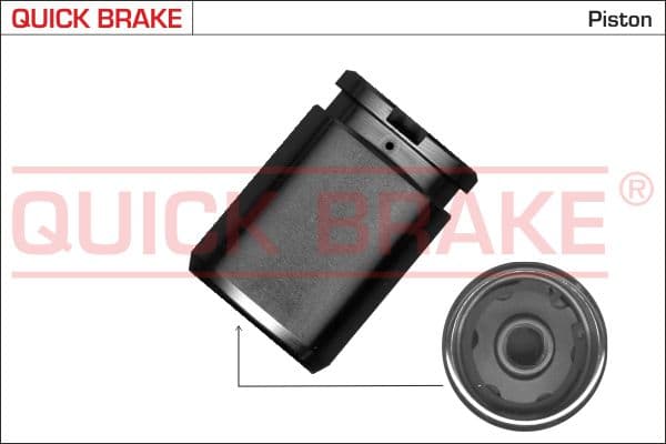 Pistone, Pinza freno — QUICK BRAKE 185001MK