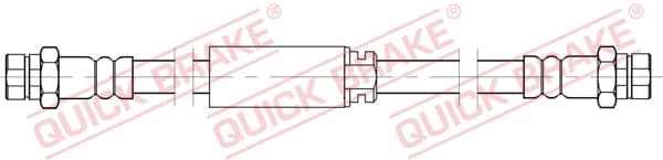 Tubo flessibile freno — QUICK BRAKE 22.932