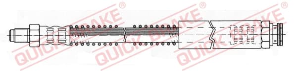 Tubo flessibile freno — QUICK BRAKE 32.905