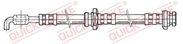 Tubo flessibile freno — QUICK BRAKE 50.966