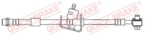 Tubo flessibile freno — QUICK BRAKE 58.855X
