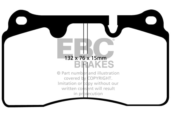 Brake pad set image