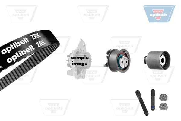 OPTIBELT Pompa acqua + Kit cinghie dentate