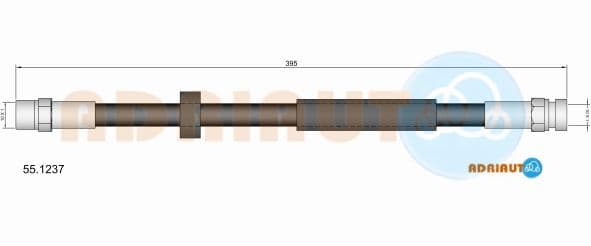 Tubo flessibile freno — ADRIAUTO 55.1237