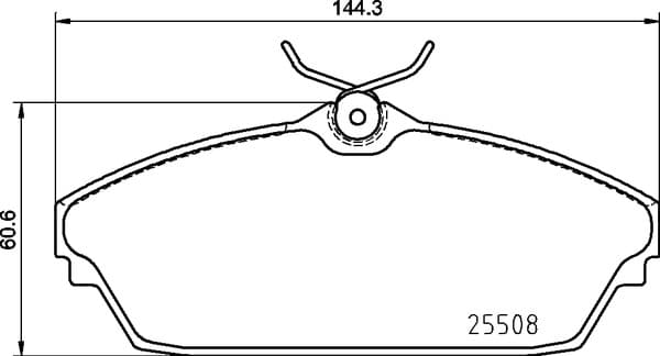 Pastiglie freno — BREMBO P 82 003