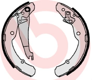 Ganasce freno — BREMBO S 85 516
