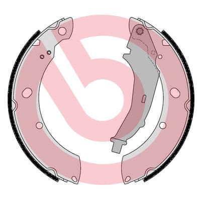 Ganasce freno — BREMBO S 85 544