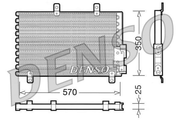 Condensatore aria condizionata — DENSO DCN01001