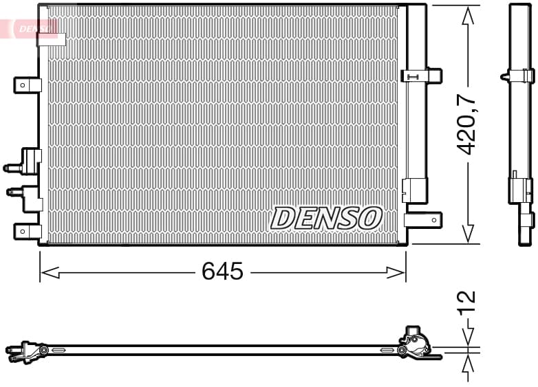 Condensatore aria condizionata — DENSO DCN01024