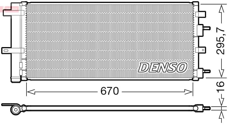 Condensatore aria condizionata — DENSO DCN10053