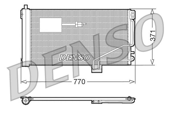 Condensatore aria condizionata — DENSO DCN17015