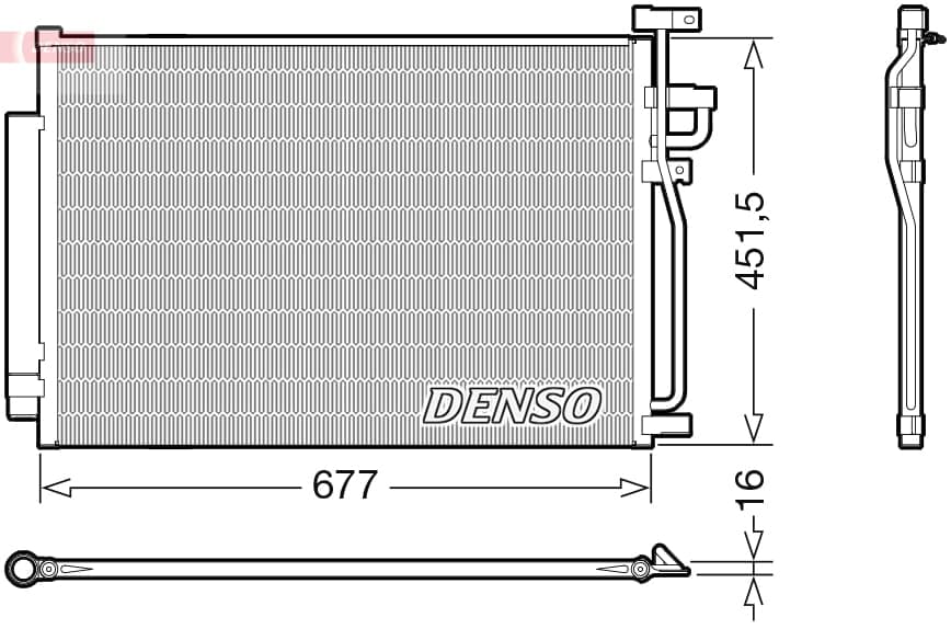 Condensatore aria condizionata — DENSO DCN20040