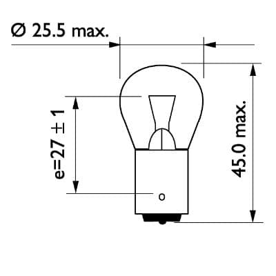 PHILIPS 13445CP Lampadina