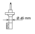 Ammortizzatore — KYB 632073