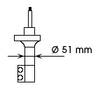 Ammortizzatore — KYB 634037