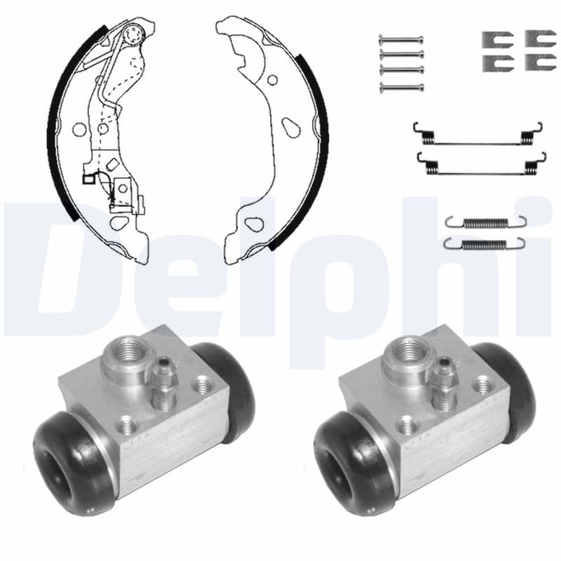DELPHI 1069 Ganasce freno