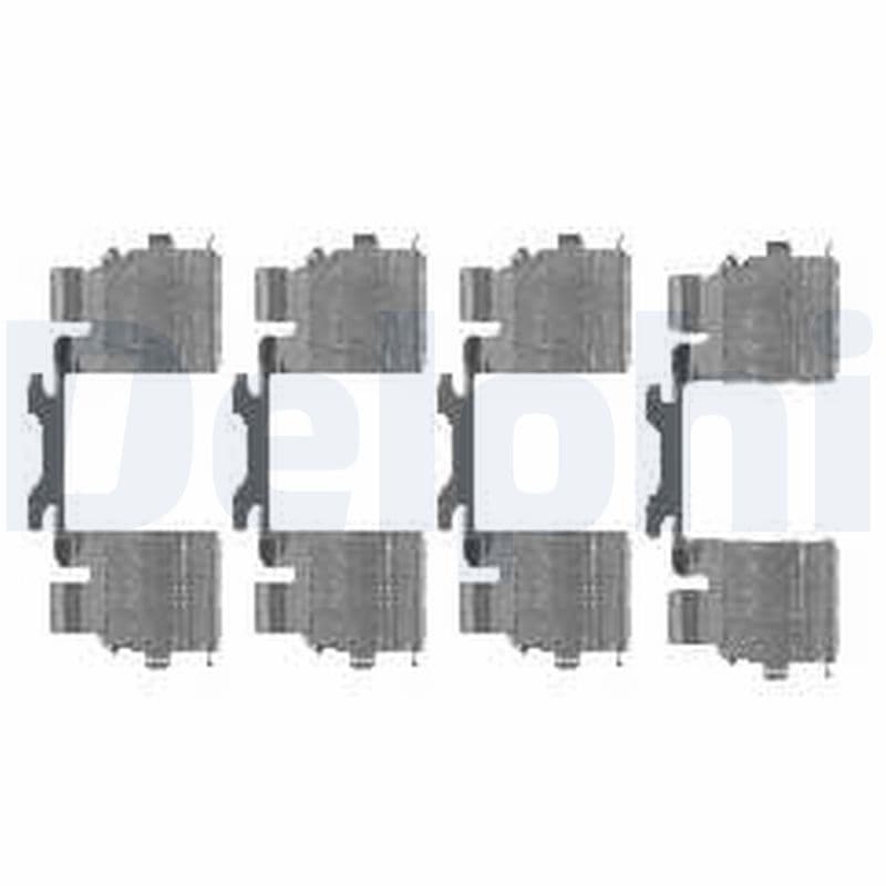 Kit accessori pastiglie freno — DELPHI LX0476