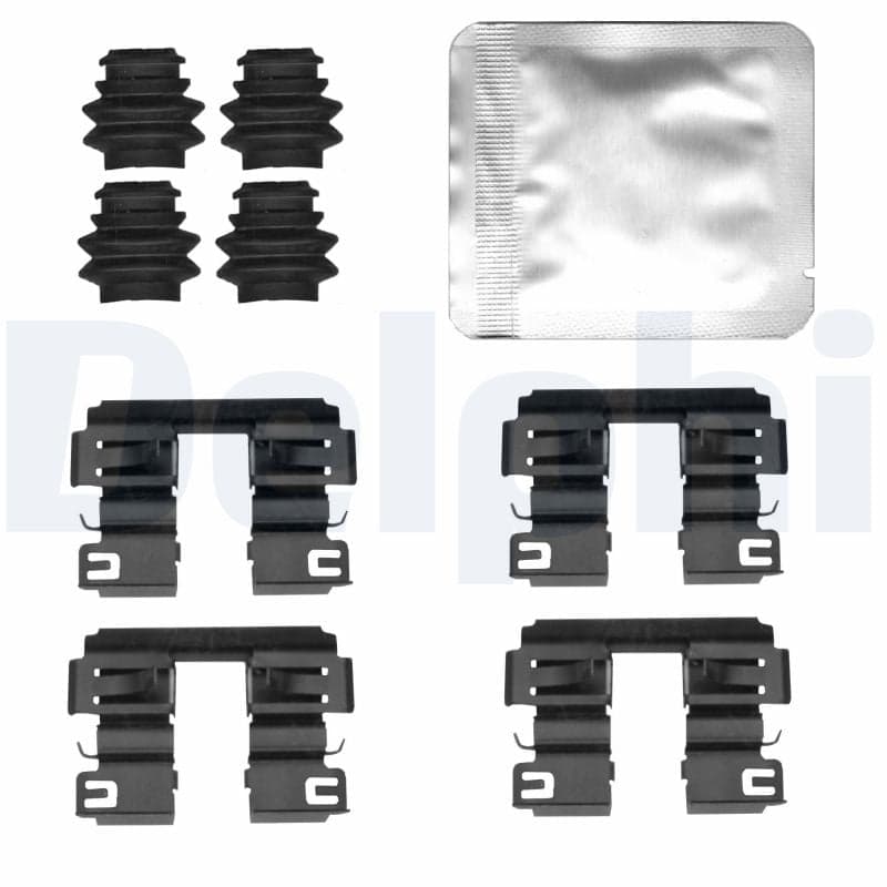 Kit accessori pastiglie freno — DELPHI LX0838
