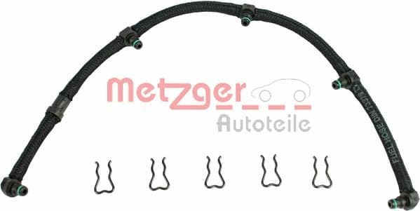 Tubo flessibile, troppopieno carburante — METZGER AUTOTEILE 0840042