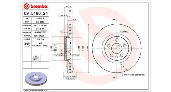 Dischi freno — MAGNETI MARELLI 360406000600