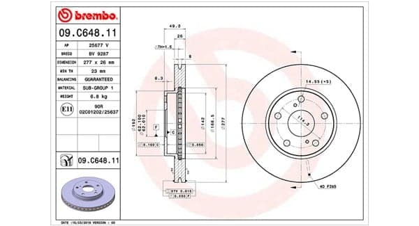 Dischi freno — MAGNETI MARELLI 360406166301