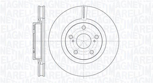 Dischi freno — MAGNETI MARELLI 361302040524