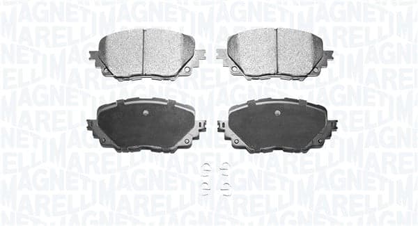Pastiglie freno — MAGNETI MARELLI 363916060940