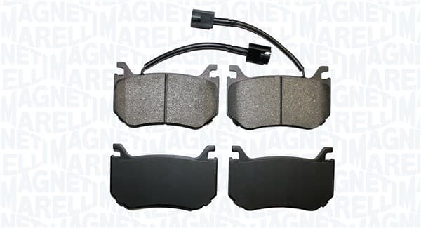 Pastiglie freno — MAGNETI MARELLI 363916061109