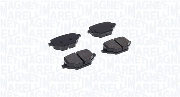 Pastiglie freno — MAGNETI MARELLI 363916061243