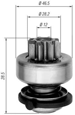 Pignone, Motorino d'avviamento — MAGNETI MARELLI 940113020281