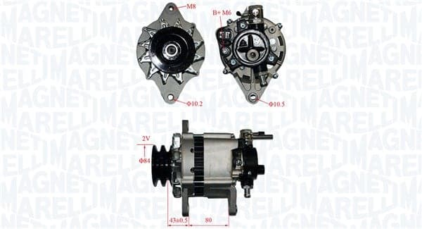 Alternatore — MAGNETI MARELLI 063735114010