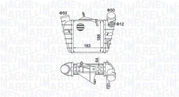 Intercooler — MAGNETI MARELLI 351319204750