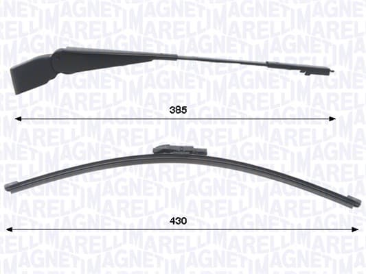 MAGNETI MARELLI 000723180465 Kit bracci tergicristallo, pulizia cristalli