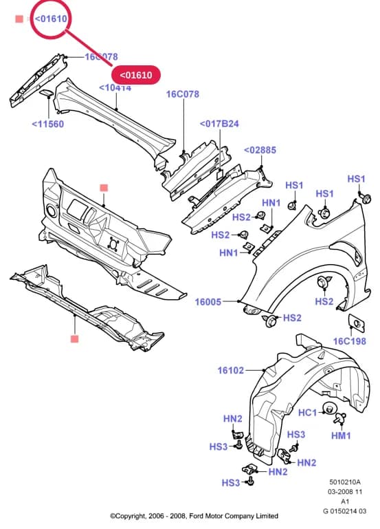 Panel Assy - Dash; LHD — 5 Body And Paint — 50102 Body And Paint.Front Body System › 5010210A Dash Panel And Front Fenders