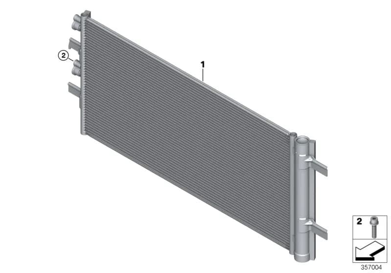 ECE — 64 Heater and Air Conditioning › 64_2029 Condenser, air conditioning