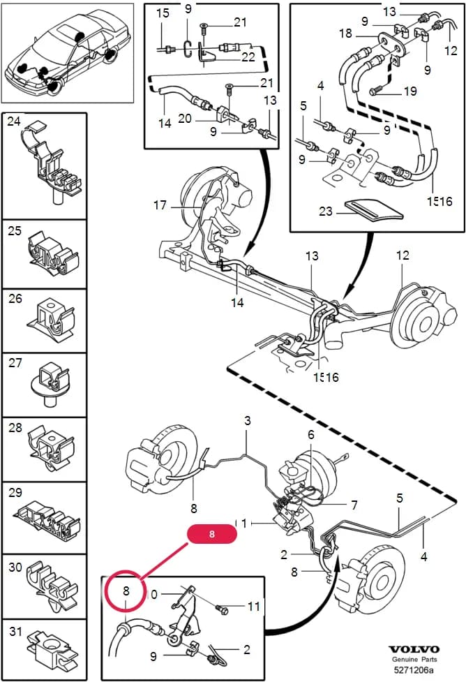 See product sign for marking, #20., 15", Marked: 12, 14, 16, 18, 22, 24, 26, 28, 32, 36, 39, 42, 44, 46, 48, 49 52, 54, 72, 76, 78, 1C, 3C, 7C, 2R, 2K, 3K, 2W, 3W, 5W, F1, F2, F3, H9 F5, F6, K1, K4, K5, K6, K7, T6, W7, W9, M6, M7, AW, 34, W1, W3, 6W, M5, M4 — 52 Hydraulic/Vacuum-hydraulic brakes — Subgroups of category: "Hydraulic/Vacuum-hydraulic brakes" › brake lines with assembly parts L.H.D 1999- 2WD , AW55-50/51SN, L.H.D